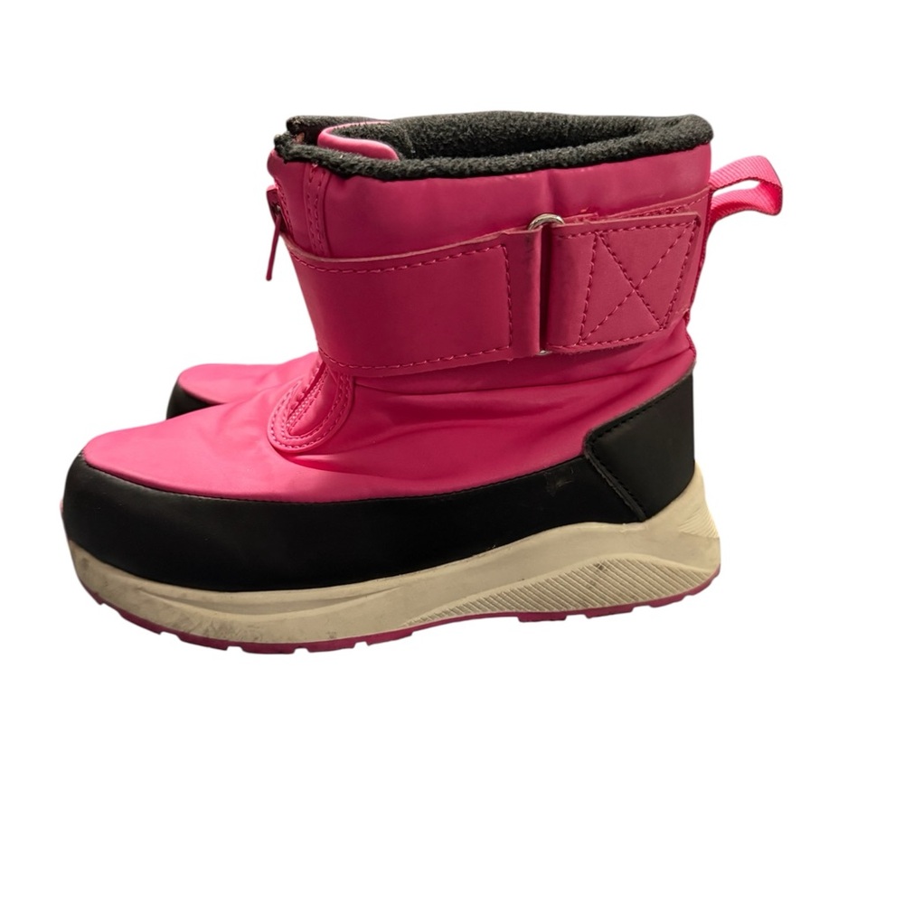 Wonder Nation Pink and Black Kids Boots - Picture 3 of 6